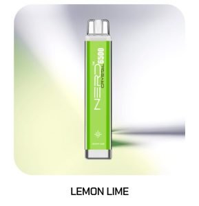 NERD Crystal 5500 Puffs Disposable Vape lemon Lime