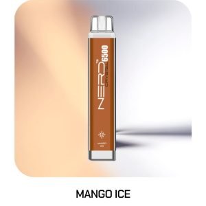 NERD Crystal 5500 Puffs Disposable Vape Mango Ice