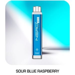 NERD Crystal 5500 Puffs Disposable Vape Sour Blue Raspberry