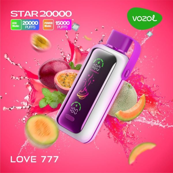 VOZOL Star 20000 Puffs Disposable Love 777