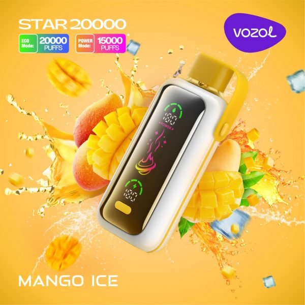 VOZOL Star 20000 Puffs Disposable Mango Ice