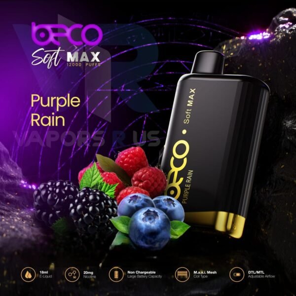 Beco Soft Max 12000 Puffs Vape Purple Rain