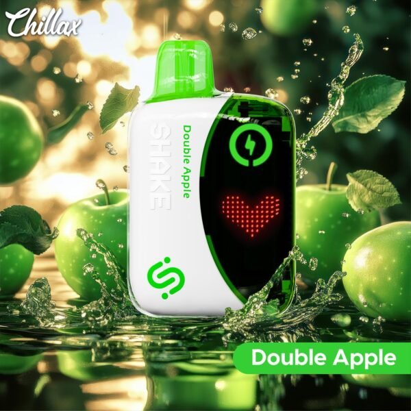 Chillax Shake 22000 Puffs Double Apple