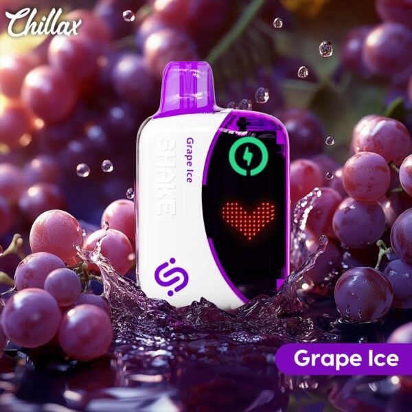 Chillax Shake 22000 Puffs Grape Ice