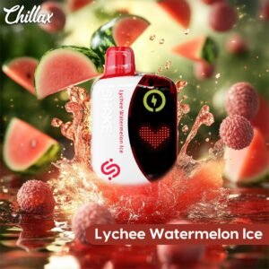 Chillax Shake 22000 Puffs Lychee Watermelon Ice