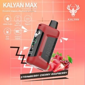 Kalyan Max 18000 Puffs Vape Strawberry Cherry Raspberry