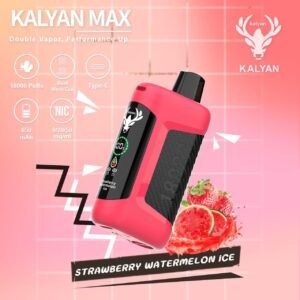 Kalyan Max 18000 Puffs Vape Puffs Strawberry Watermelon Ice