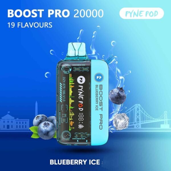  Pyne Pod Boost Pro 20000 Blueberry Ice