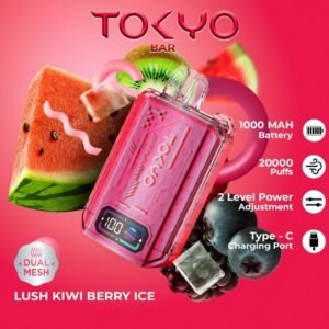 TOKYO Bar 20000 Puffs lush kiwi berry ice