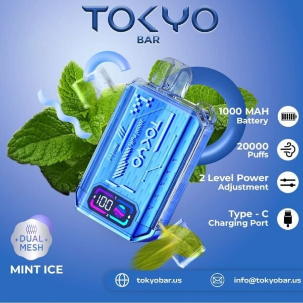 TOKYO Bar 20000 Puffs mint ice