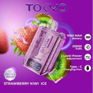 TOKYO Bar 20000 Puffs strawberry kiwi ice